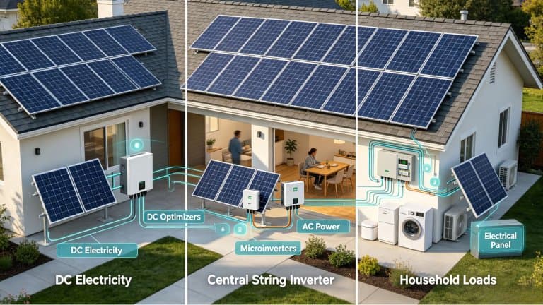 Inside Solar Power Electronics: Understanding String Inverters, Microinverters, and DC Optimizers