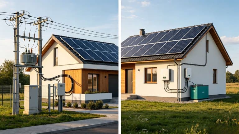 Grid-Connected vs Off-Grid Homes: The Engineering Behind Two Residential Power Architectures