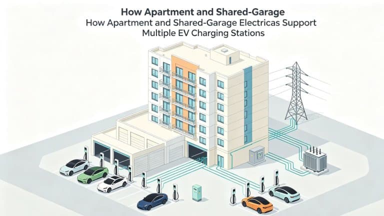How Apartment and Shared-Garage Electrical Systems Support Multiple EV Charging Stations
