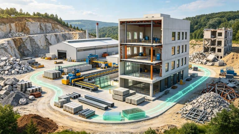 The Life Cycle of Building Materials: From Raw Resources to Recycling and Reuse