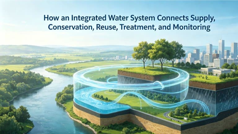 How an Integrated Water System Connects Supply, Conservation, Reuse, Treatment, and Monitoring
