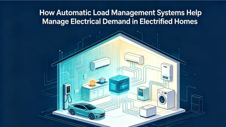 How Automatic Load Management Systems Help Manage Electrical Demand in Electrified Homes
